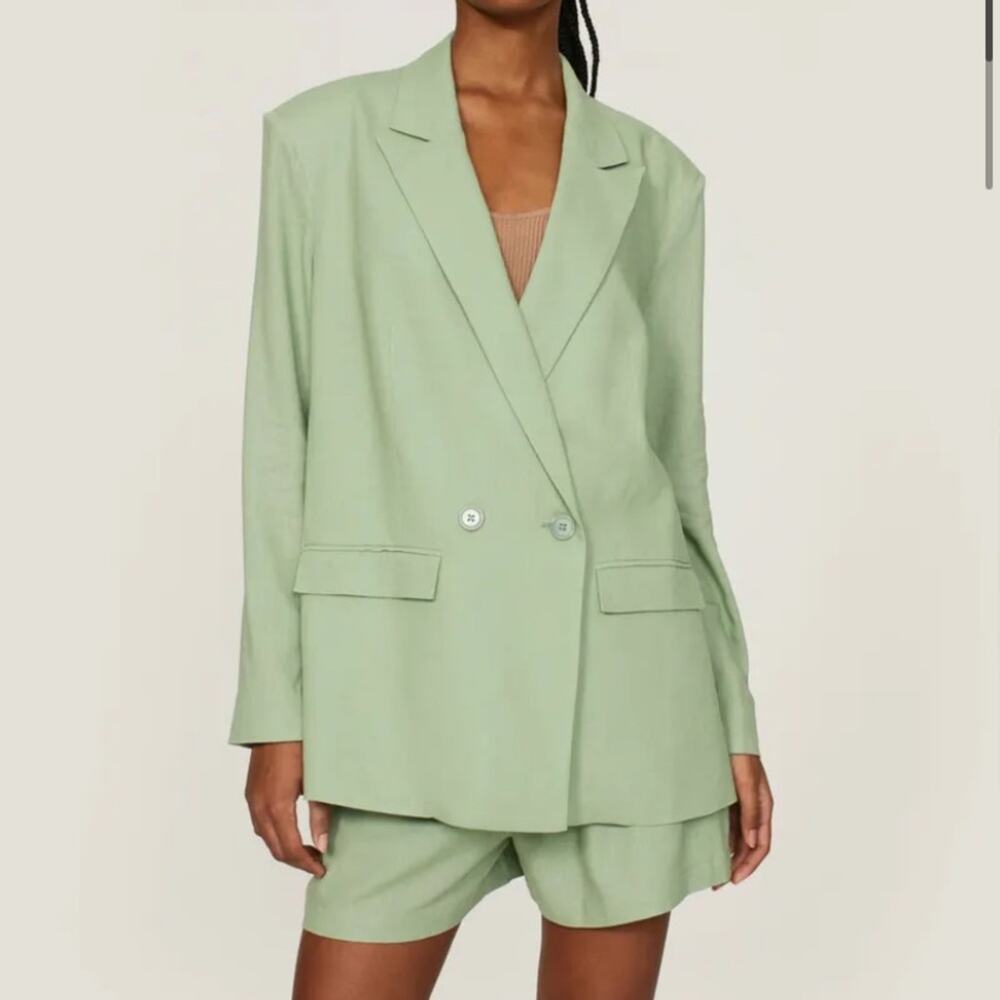 Thakoon Green Oversized Blazer Size 10